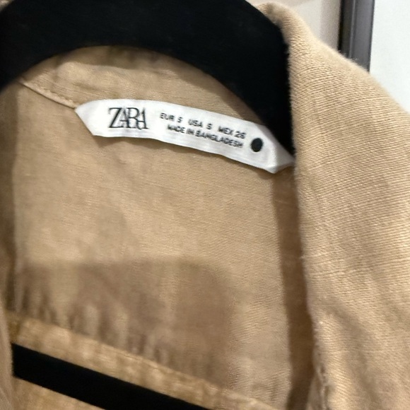 Zara Light Tan Casual Shirt - Picture 4 of 4
